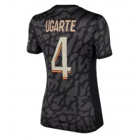 Paris Saint-Germain Manuel Ugarte #4 3rd trikot Frauen 2023-24 Kurzarm